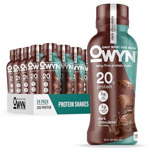 OWYN Plantaardige Eiwitshake Review – 12-Pack Donkere Chocolade Test