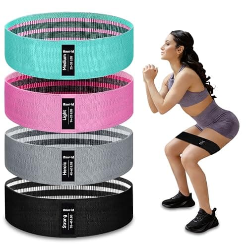 Bourid Resistance Bands Review – 4-Level Fabric Workout Set Tested