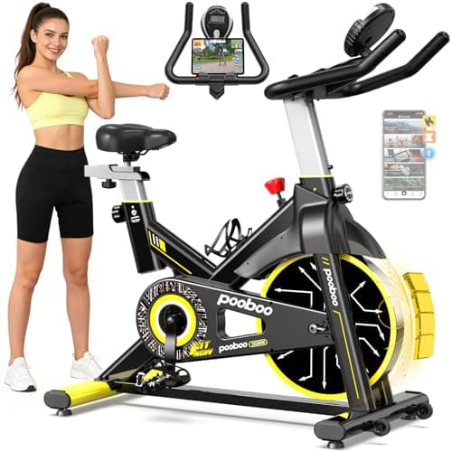 pooboo Exercise Bike Review: Solid Home Spin Bike Under $400?