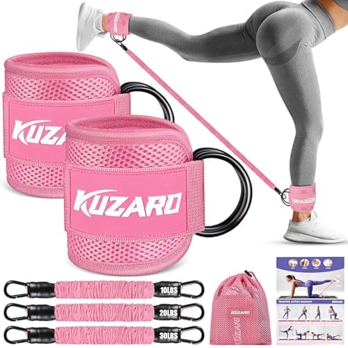 KUZARO Ankle Resistance Bands Review – Do They Actually Build Glutes?