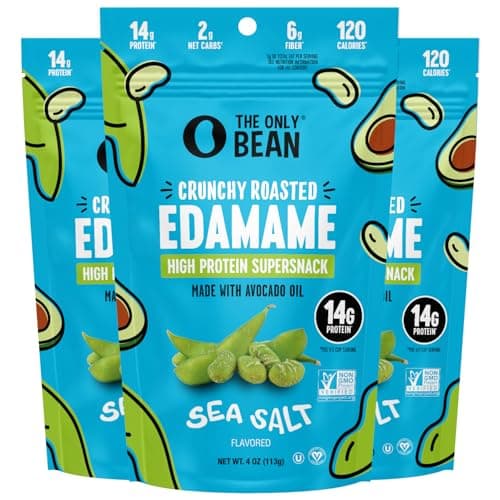 The Only Bean – recenzja chrupiącej fasoli edamame (sól morska)