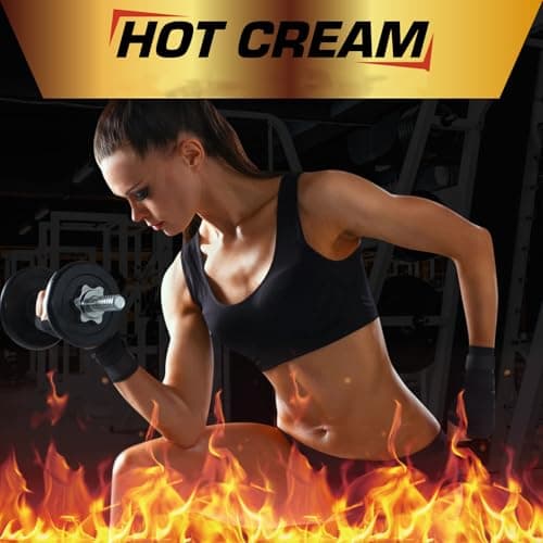 Hot Sweat Cream, Hot Firming Lotion Sweat Enhancer, Creams for Belly Natural Workout Enhancer for Women and Men for Thighs Legs Abdomen Arms and Buttocks