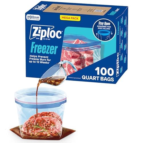 Ziploc Quart Freezer Bags Test 2025 – Echte Bewertung