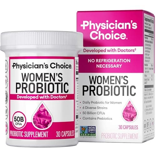 Bästa Probiotika för Kvinnor 2025 – Physician's CHOICE 50 miljarder recension