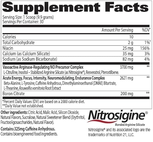 GAT SPORT Nitraflex Advanced Pre-Workout Powder, Increases Blood Flow, Boosts Strength and Energy, Improves Exercise Performance, (Blue Raspberry, 30 Servings)