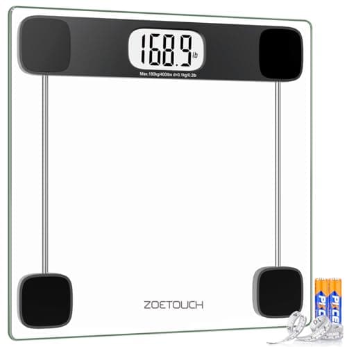 ZOETOUCH Bathroom Scale Review – Accurate, Sturdy, and Budget-Friendly?