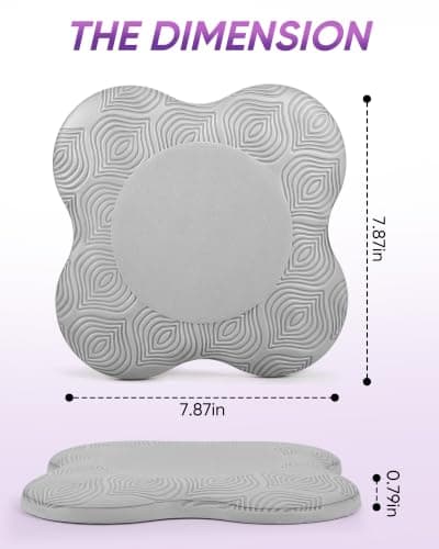 Yflingjie 2 packs Yoga Knee Pad Cushion Extra Thick for Knees Elbows Wrist Hands Head Foam Pilates Kneeling pad Yoga Knee Cushion Thick Exercise Pads for Knees Elbows Wrist Hands Head Foam Pilates