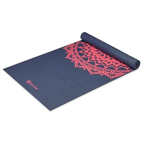 Gaiam Yoga Mat 4mm Pink Marrakesh Review – Solid Entry-Level Mat?