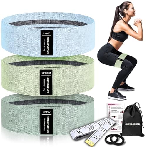 HIMESPORNER Fabric Resistance Bands Review – Do They Actually Stay Up?