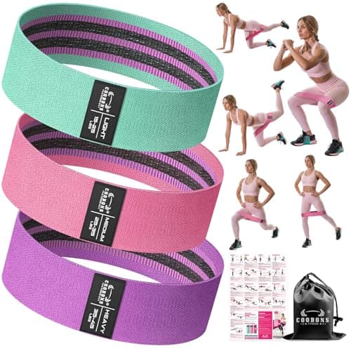 COOBONS FITNESS Fabric Resistance Bands Review – Worth It?
