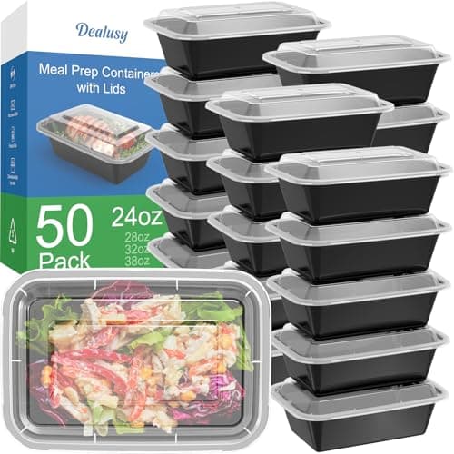 Dealusy 50 Pack Meal Prep Containers – Recenzja 2025