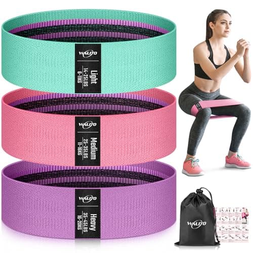 WALITO Resistance Bands Review: Solid Fabric Booty Bands for Home Workouts